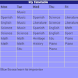 Icon of program: School Timetable