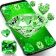 Icon of program: Green diamond glitter liv…