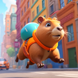 Icon of program: Capybara Runner 3D