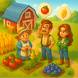 Farm Town: Happy village near small city and town icon