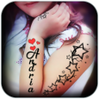 Icono de programa: Tattoo Name on my Photo E…