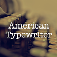 Icono de programa: American Typewriter Flipf…