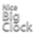 Icon of program: Nice Big Clock