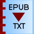 Icon of program: Free ePub to Text Convert…