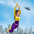 Icon of program: Flying US Rope Hero Girl:…