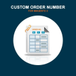 Icon of program: Custom Order Number for M…