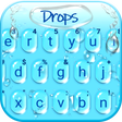 Icon of program: Blue 3d Waterdrops Keyboa…