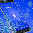 Icono de programa: Blue Winter Snow Theme