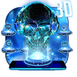 Icono de programa: Neon Tech Skull Themes HD…
