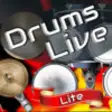Icon of program: DrumsLive Lite - touch an…