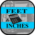 Icon of program: Feet and Inches Calculato…