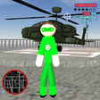 Icono de programa: Stickman Rope Hero Green …
