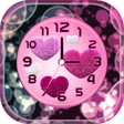 Icon of program: Pink Clock Live Wallpaper