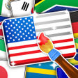 Icon of program: Flag Quiz  Color World Tr…