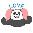 Icon of program: We Bare Bears Stickers fo…