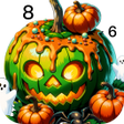 Icono de programa: Dark Halloween Color by N…