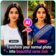 Icono de programa: Women Saree AI Photo Edit…
