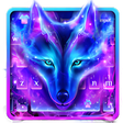 Icon of program: Galaxy Wolf Keyboard Them…