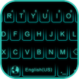 Icono de programa: Neon Blue Kika Keyboard T…
