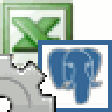 Icono de programa: Excel-to-PostgreSQL