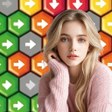 Icono de programa: Arrow Hexa Logic Game