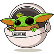 Icono de programa: Baby Yoda Stickers for Wh…