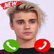 Icon of program: Fake call from Justin Bie…