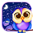 Icon of program: Cute Night Owl Keyboard