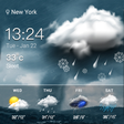 Icono de programa: Cartoon cute weather Icon…