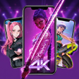 Icon of program: Kpop Demon Hunters HUNTRI…