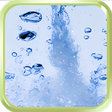 Icono de programa: Water drops and bubbles