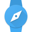 Icon of program: Compass for Wear OS (Andr…