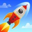 Icono de programa: Idle Rocket Sky : Tap Tap…