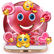 Icon of program: Salmon Pink Cute Emoji Th…