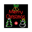Icon of program: Merry Christmas Neon Stic…