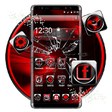 Icono de programa: 3d black red theme