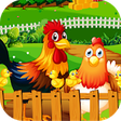 Chicken and Duck Poultry Farming Game icon