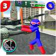 Icon of program: Superhero Stickman Rope h…