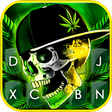 Icon of program: Rasta Weed Skull Keyboard…