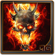 Icon of program: Skull In Fire Magic FX