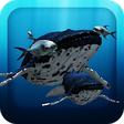 Icono de programa: 3D Sea Fish Live Wallpape…