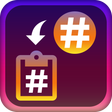 Icon of program: copy hashtags for instagr…