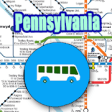 Icon of program: Pennsylvania Bus Map Offl…