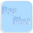 Icono de programa: Boy Blue Emoji keyboard T…