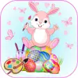 Icon of program: Easter bunny with egg col…