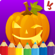Icono de programa: Kids coloring book hallow…