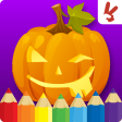 Icon of program: Kids coloring book hallow…