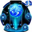 Icon of program: 3D Tech Earth Theme Launc…