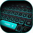 Blue Light Black Keyboard icon