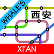 Whale's Xi'an Metro Subway Map icon